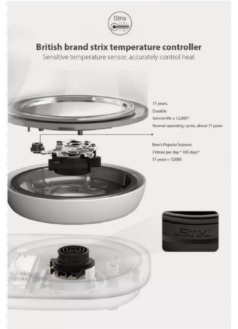 Bear Malaysia Multi-Function Pot (Category: Cookware & Accessories) located in Georgetown. Submitted by disney17 (Listing ID 1439235211, Image 3). Description: Malaysia plug Multi-function stew pot from Bear Malaysia is perfect for stewing, boiling, keeping warm, and sterilization. It features 16 preset modes and a 0.5L stew cup. The pot has a capacity of 1.8L and its accessories include a pot, stew cup, filter, and egg steam rack. lt is suitable