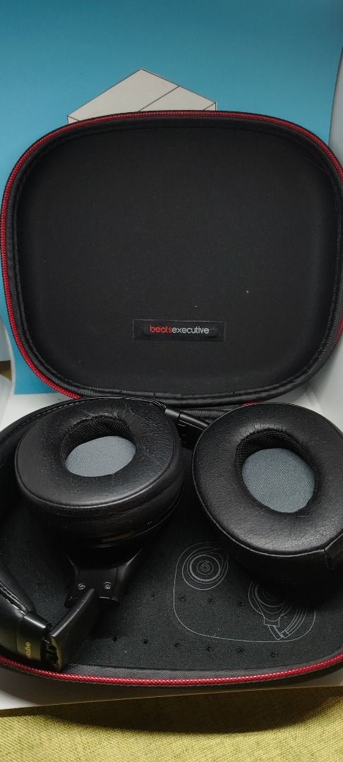 Beats Executive Premium Wired Headphones Complete Set with Box (Category: Headphones & Headsets) located in Mandaue City. Submitted by aaghub (Listing ID 1439144680, Image 2). Description: 🔥 Beats Executive Premium Wired Headphones 🔥 💸 ₱1,700 Pesos ONLY 🎧 Premium Beats sound 🎧 Rare Executive edition 🎧 Stylish matte black finish 🎧 Perfect for music, work, travel & collectors Like new condition ✨ Preloved from USA (not personally used) Compl