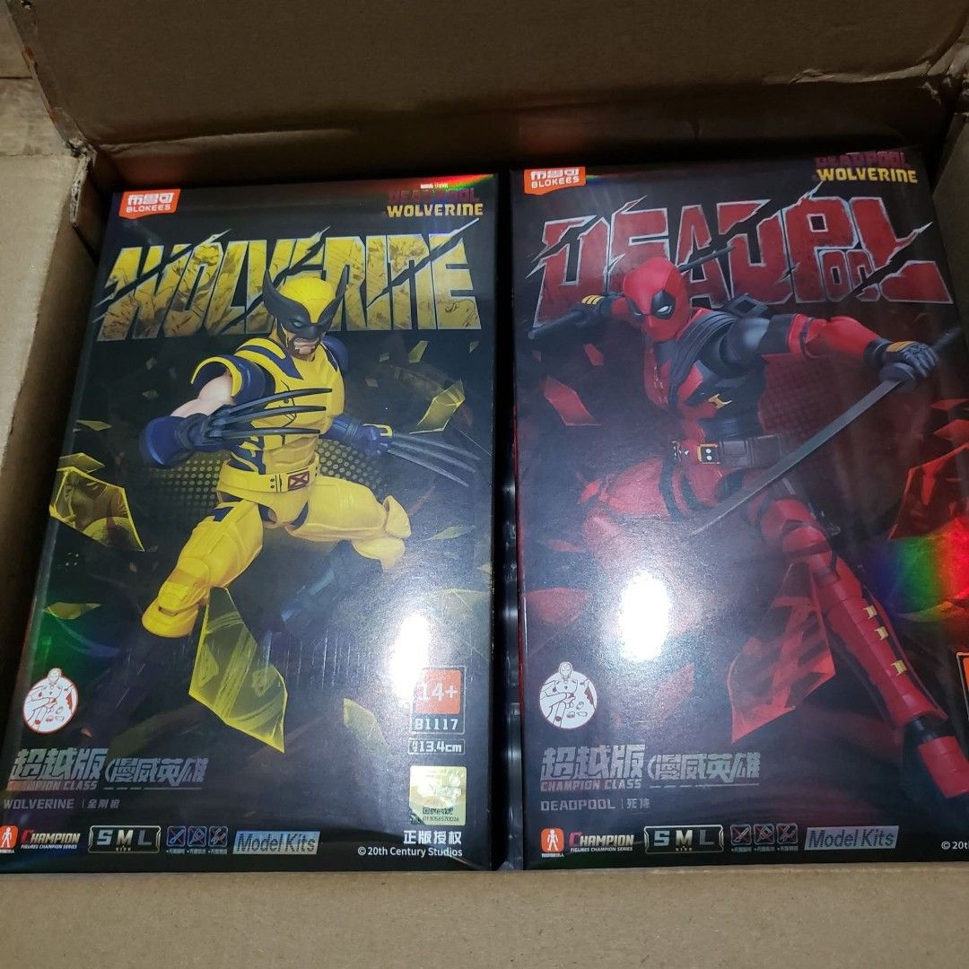 Blokees Deadpool and Wolverine SET (Category: Figurines & Statues) located in Talisay. Submitted by spooderboy (Listing ID 1439138445, Image 1). Description: .