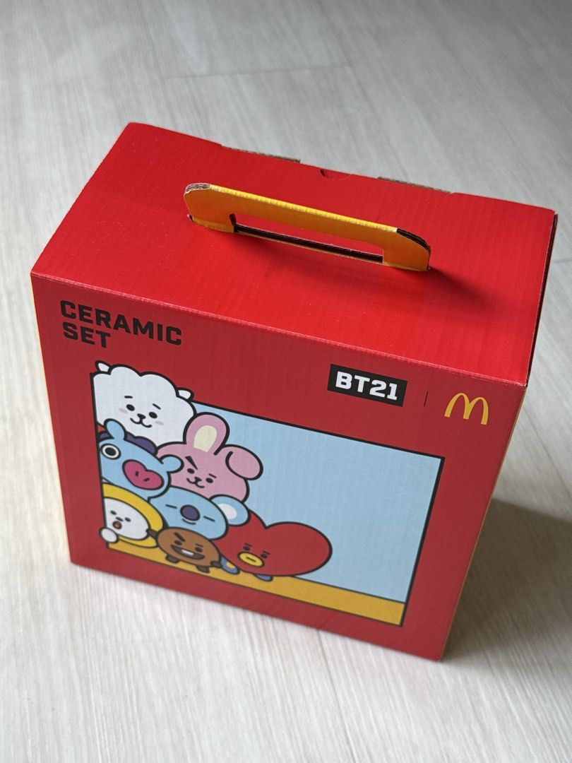 BT21 McDonald's Ceramic Set460239430705500160