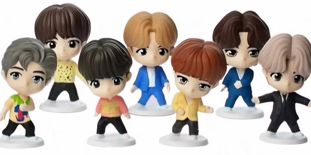 BTS Mcdo Toy 7pcs Set (Category: K-Wave Merchandise) located in Paranaque City. Submitted by everydaymonday (Listing ID 1421076949, Image 1). Description: BTS McDo Toy Complete Set.