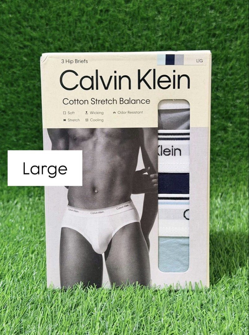 Calvin Klein 3 Pack Brief - Large (Category: Underwear) located in Santa Rosa. Submitted by miqboutique (Listing ID 1439145343, Image 2). Description: CK 3 Pack Brief Large ₱1,899 + SF • Ready to ship • Guaranteed Original FB PAGE: Miq's Boutique.