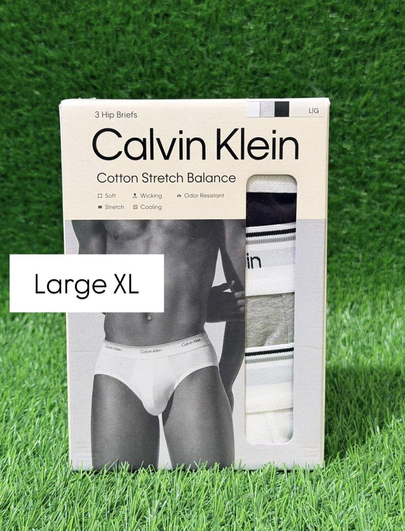 Calvin Klein 3 Pack Brief - Large (Category: Underwear) located in Santa Rosa. Submitted by miqboutique (Listing ID 1439145343, Image 3). Description: CK 3 Pack Brief Large ₱1,899 + SF • Ready to ship • Guaranteed Original FB PAGE: Miq's Boutique.