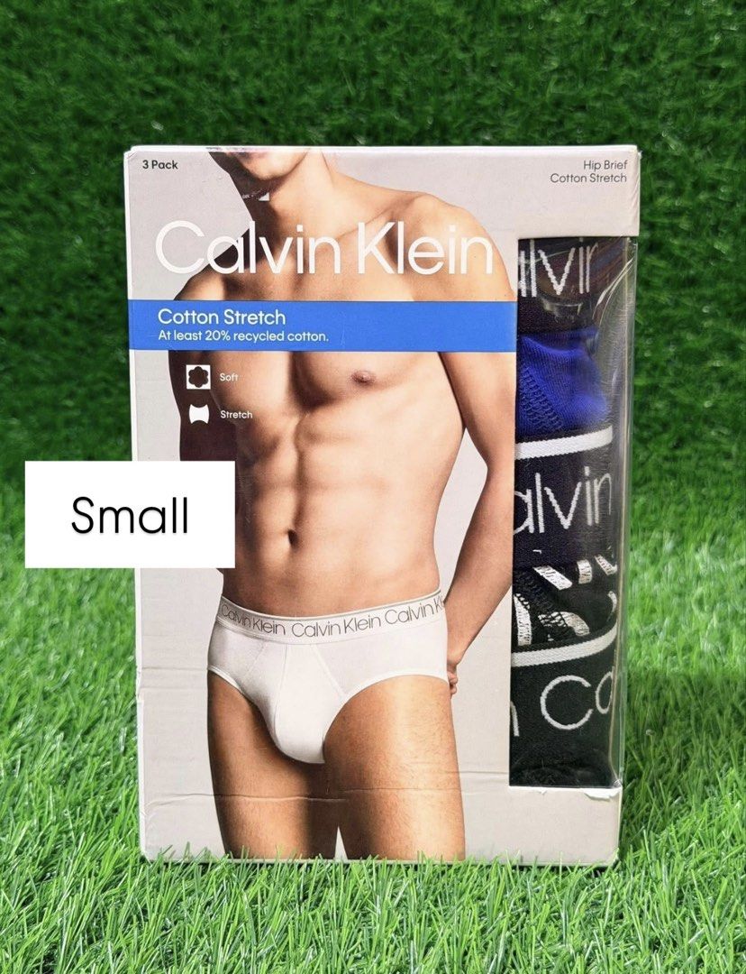 Calvin Klein 3 Pack Brief - SMALL (Category: Underwear) located in Santa Rosa. Submitted by miqboutique (Listing ID 1439144656, Image 3). Description: CK 3 Pack Brief Small ₱1,899 + SF • Ready to ship • Guaranteed Original FB PAGE: Miq's Boutique.