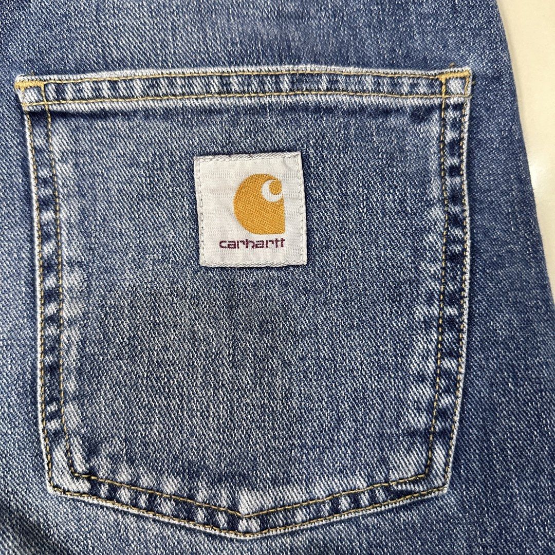 CARHARTT WIP | Newel Jeans (Category: Jeans) located in Lapu Lapu. Submitted by nervecloset (Listing ID 1439175287, Image 3). Description: CARHARTT WIP | Newel Jeans size 30 on tag Fits 32-33 Tapered Fit Actual measurements shown in photos Excellent condition 2650 + sf.