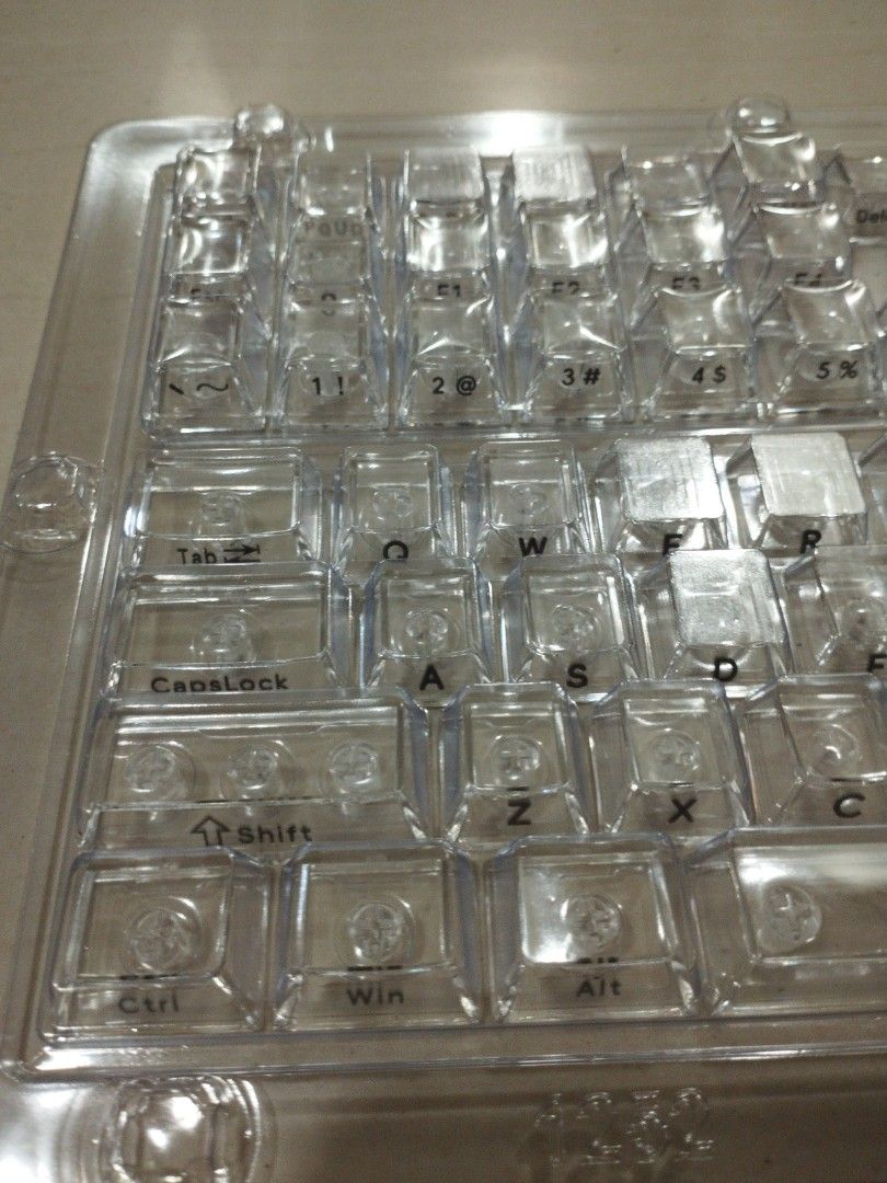 Clear Keyboard Keycaps Set460400572499251201