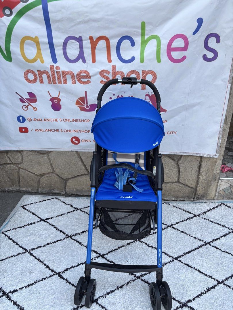 Combi f2 plus Stroller Ultra Lightweight (Category: Strollers) located in Manila. Submitted by avalanchesonlineshopmainacount (Listing ID 1439162165, Image 1). Description: .