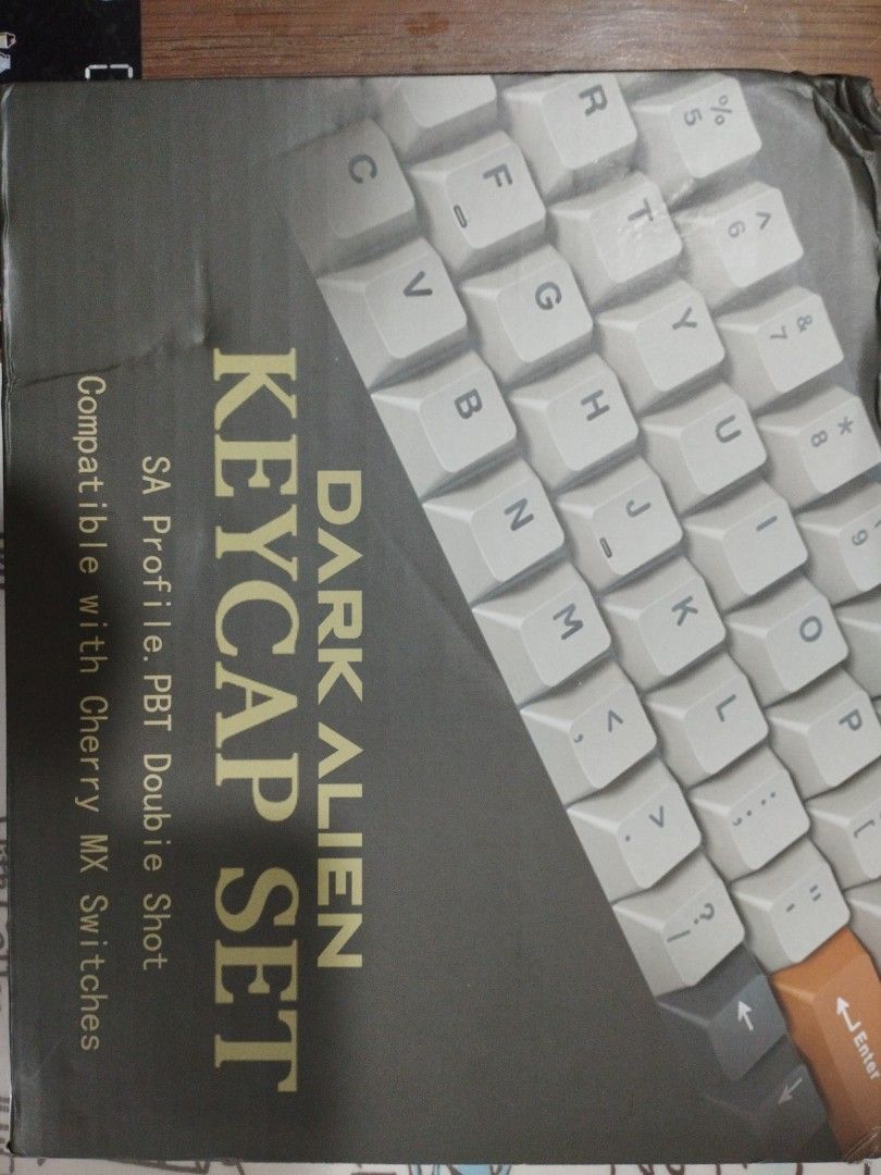 Dark Alien Keycap Set - SA Profile460616880065105920