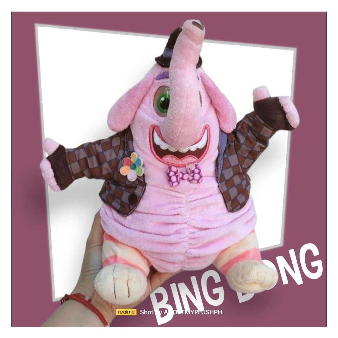 Disney Pixar | Inside Out 2, Bing Bong I Cry Candy Plush (Category: Plushies & Soft Toys) located in Taguig. Submitted by adopt.my.plush.ph (Listing ID 1431930384, Image 1). Description: *for testing Disney/Pixar, Inside Out I Cry Candy Bing Bong Singing Elephant Plush Tomy *as is, WYSIWYG ‼️Photos have been uploaded for your reference. Kindly make sure to review them ALL before sending your inquiries. 𝄃𝄃𝄂𝄂𝄀𝄁𝄃𝄂𝄂𝄃.