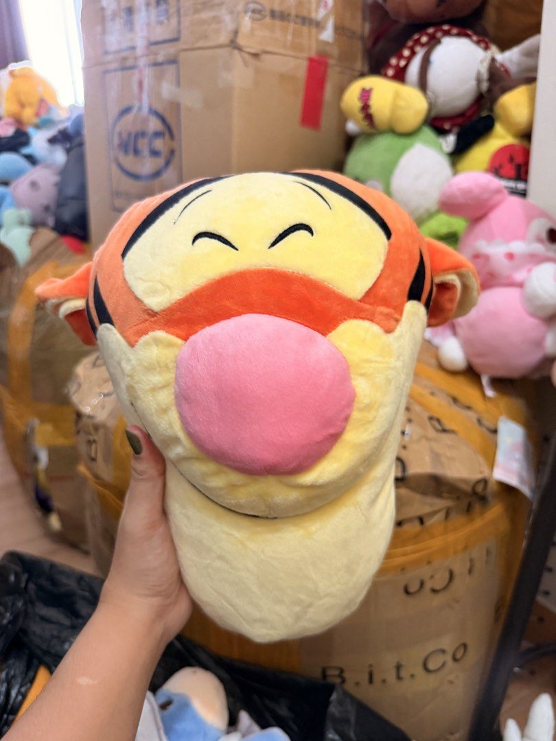 Disney Tigger reversible plush toy / pillow (Category: Plushies & Soft Toys) located in Quezon City. Submitted by cookiecreammm (Listing ID 1439246618, Image 1). Description: .