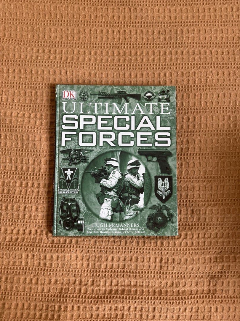 DK References / Educational / Ultimate Special Forces / History Books (Category: Textbooks) located in Orani. Submitted by dohertytt (Listing ID 1439113398, Image 1). Description: .