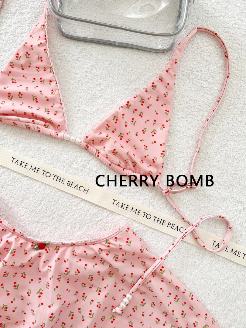 EighthMermaid Maria Set - Cherry Bomb (Category: Bikinis & Swimsuits) located in Santa Rosa. Submitted by neloved_ (Listing ID 1439098910, Image 1). Description: Size: Medium Used once Last price already Shipping fee via LBC - P150 (I can also ship via lalamove).