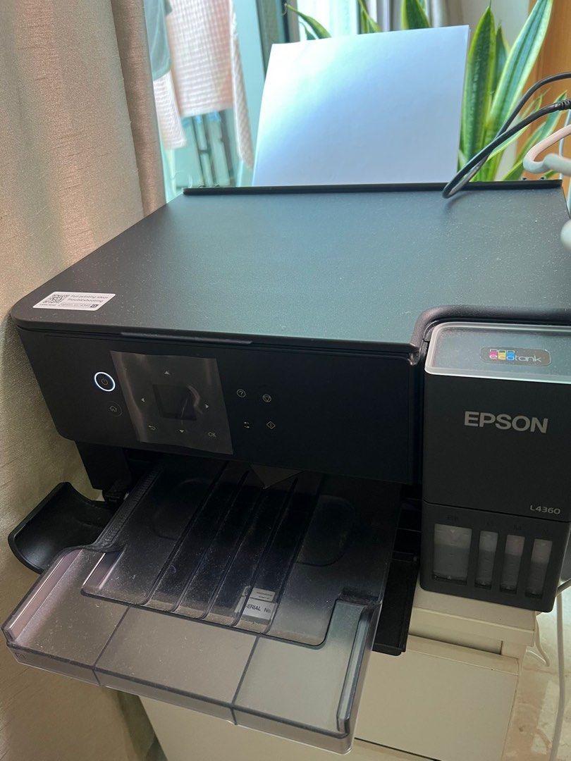 Epson EcoTank L4360 Printer with Paper460193658475663360