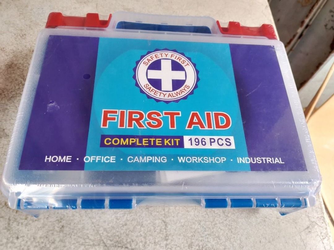 First Aid Kit (Category: Everything Else Others) located in Manila. Submitted by 09171479278_elsie. (Listing ID 1439078271, Image 1). Description: First Aid Kit Specs: Complete Kit 196pcs.