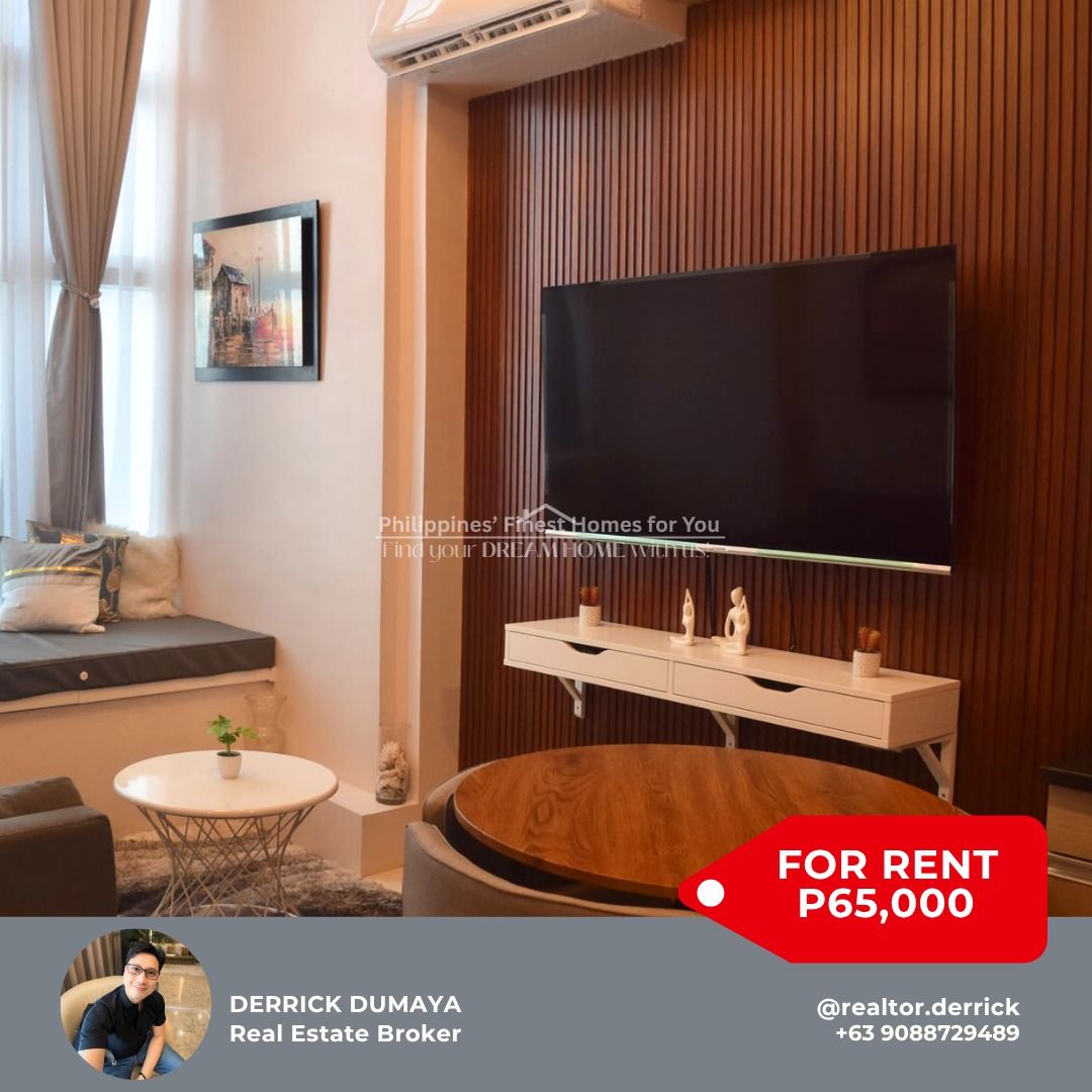 Condo for Rent: Eton Emerald Lofts 2BR Unit (Category: Apartments & Condos) located in San Juan City. Submitted by realtor.derrick (Listing ID 1439089966, Image 1). Description: ✨ For Lease: 2BR Loft-Type Condo at Eton Emerald Lofts ✨ 📍 Garnet Road, Ortigas Center, Pasig City Now available is a fully furnished 2-bedroom loft-type condominium at Eton Emerald Lofts, offering a stylish and functional living space in the heart of Ortigas Center. Wit