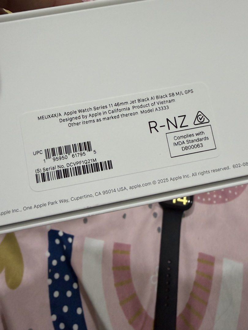 for sale iwatch orig (Category: Women's Watches) located in General Trias. Submitted by icahness (Listing ID 1439123315, Image 2). Description: iwatch 11 series 46mm original wristband bought it march 20 2026 sa sm tanza.