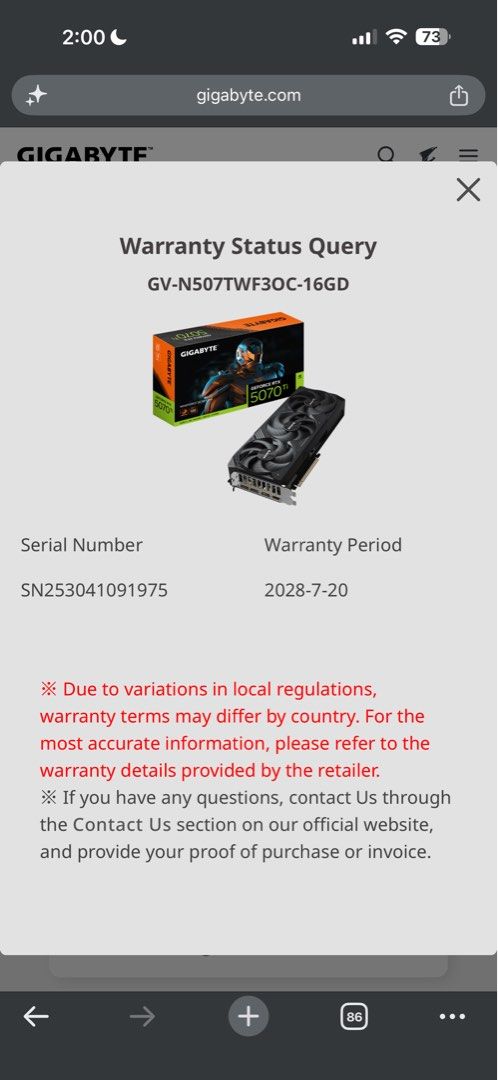 Gigabyte Rtx 5070Ti460173071667046401
