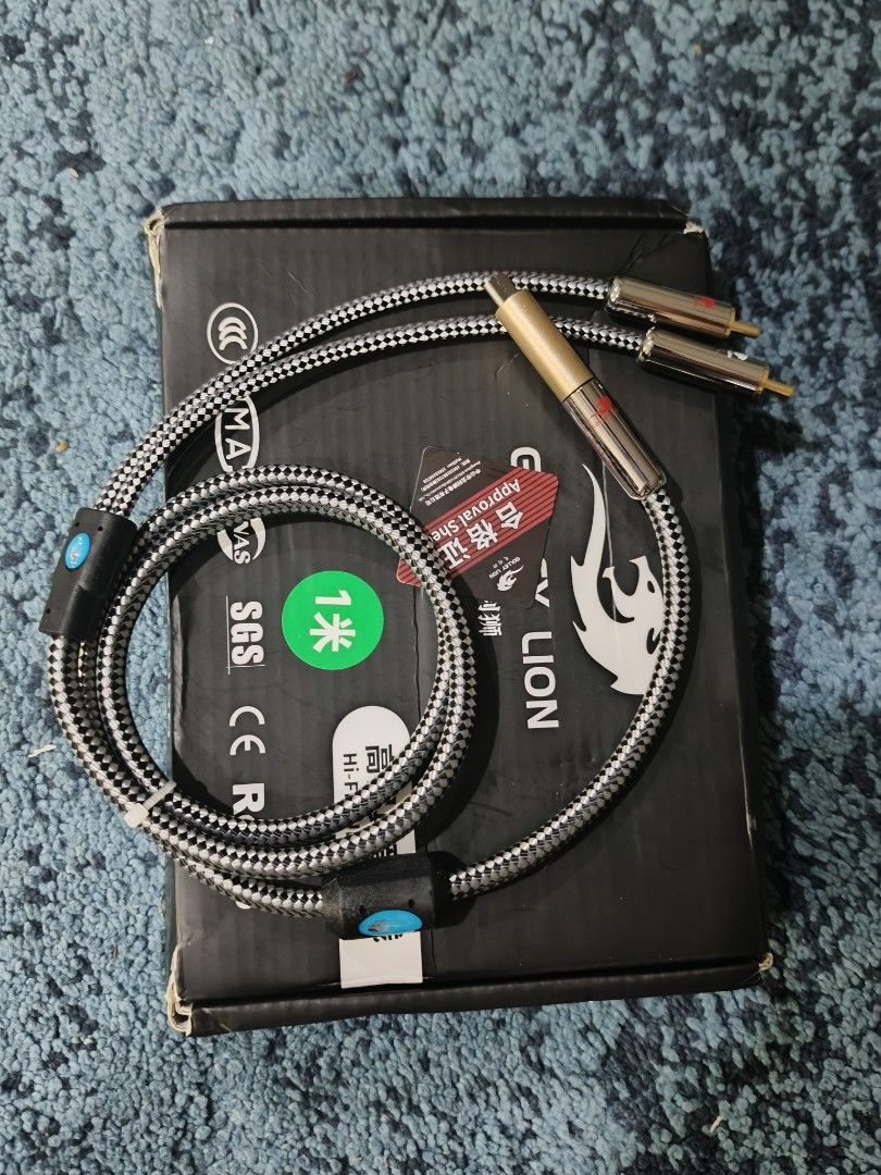 Golley Lion hifi audio cable