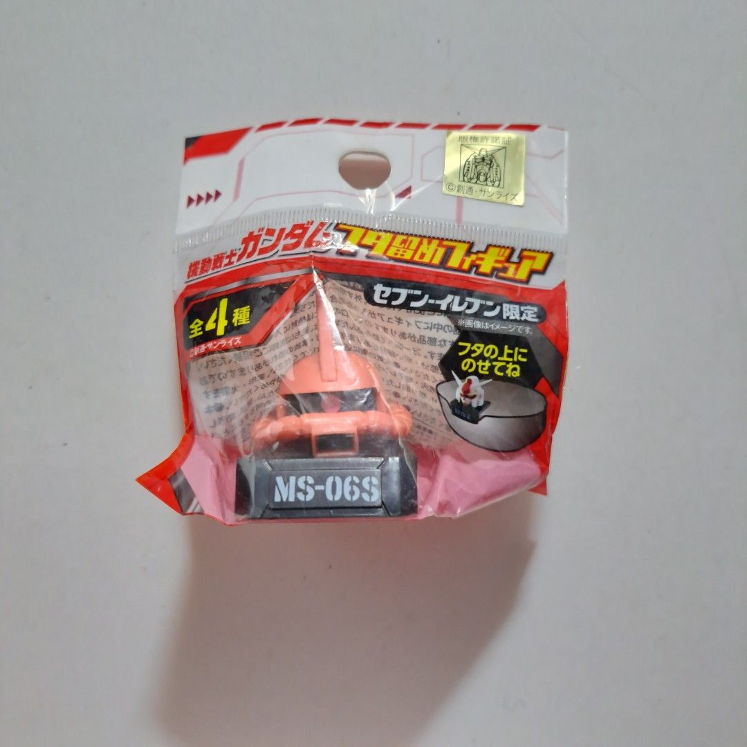 Gundam MS-06S Lid-Stopping Figure (Category: Gundam & Model Kits) located in M'Lang. Submitted by ardinelle.finds (Listing ID 1439216010, Image 1). Description: Feel free to check my listings ~♪ I am willing to give discounts when you buy multiple items 🌱 Location: North Cotabato, Mindanao Couriers accepted: Flash Express, LBC, J&T please don't hesitate to message me for questionsꉂꉂ(ᵔᗜᵔ◍).