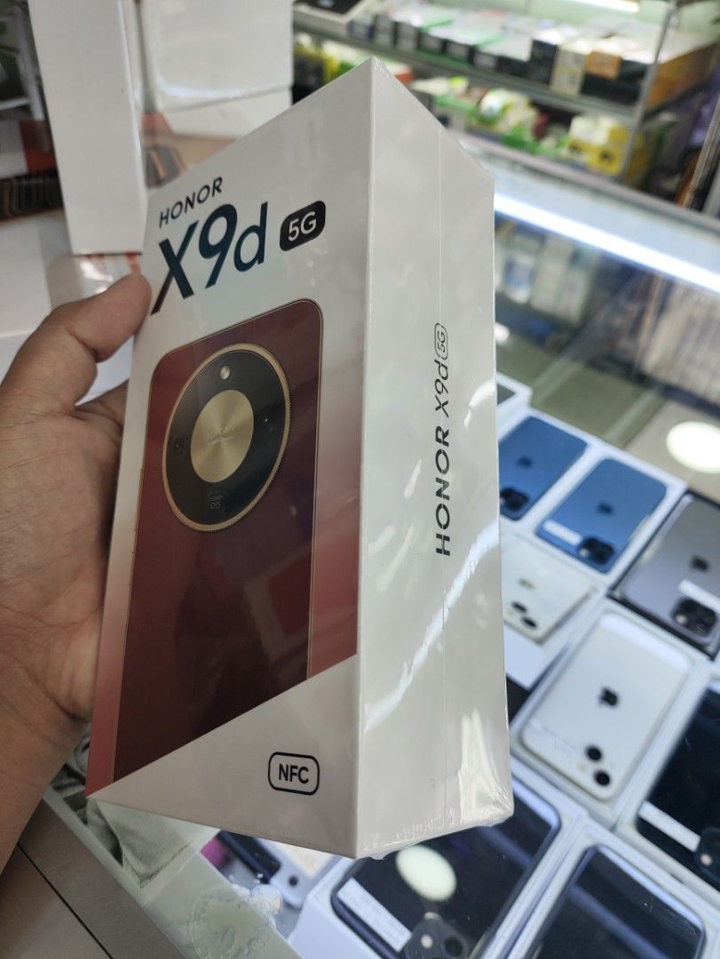 Honor X9d 5G 12/256gb (Category: Xiaomi) located in San Juan City. Submitted by ABTGadgets (Listing ID 1439112258, Image 3). Description: HONOR X9d 5G (12/256GB) – Brand New Sealed 📱 12GB RAM / 256GB Storage ⚡ 5G Ready 🎨 Color: Mist Purple 📦 Brandnew Sealed 🔓 Openline (all networks) 🛡️ With 1 Year Warranty 💰 Selling Price: ₱17,000 🔄 Open for swap (lower unit + cash, depende sa offer) 📍 Available sa physical store Greenhills, 2nd Floor – P