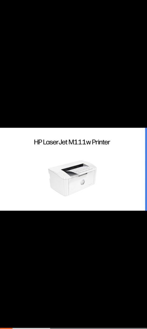 HP LaserJet M111w Printer460288658097448960
