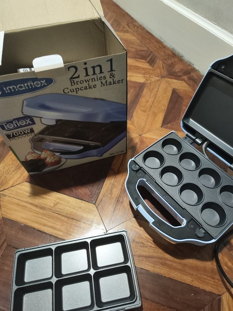 Imarflex 2 in 1 Cupcake Brownie Maker (Category: Cookers) located in Manila. Submitted by whiteforesttea178 (Listing ID 1439194807, Image 2). Description: - Imarflex 2 in 1 Cupcake Brownie Maker - rep0sted from my other accnt ----------------------------------------------------------------------------------------- BEFORE INQUIRING — PLEASE READ‼️ 🚫 No extra pics. If it’s posted, it’s available — no need to ask! 👀 Seeners & lowballers = blocked.