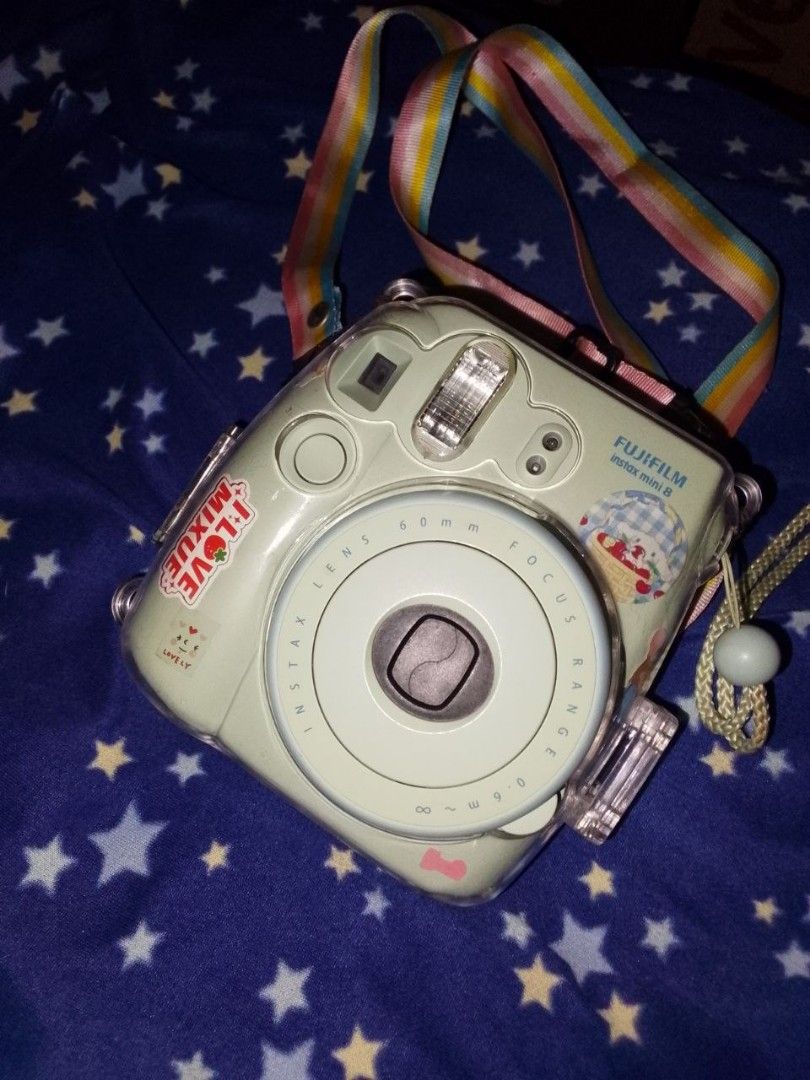 instax mini 8 (Category: Cameras) located in Manila. Submitted by gastuserawr (Listing ID 1439091523, Image 1). Description: instax mini 8 lightly used with case and battery included can lower buyer books lala / jnt w sf no issues :) rfs: film is expensive.