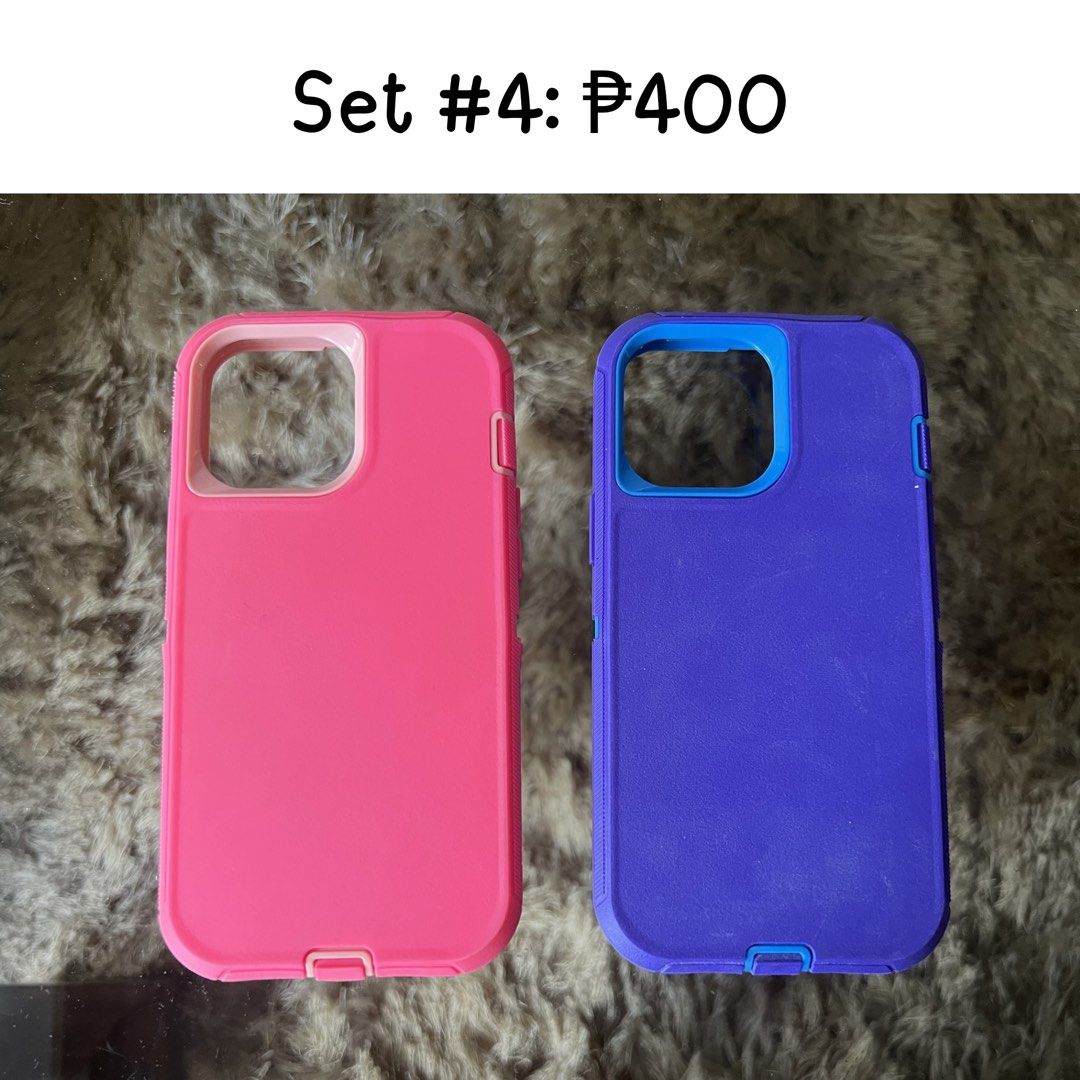 IPhone 13 Pro Max Phone Case Bundle (Category: Cases & Sleeves) located in Manila. Submitted by casseysandra (Listing ID 1439157701, Image 1). Description: RFS: Too many phone cases MOP: BPI or GCash or COP Delivery fee to be shouldered by the buyer. No cancellation. No return. No exchange..