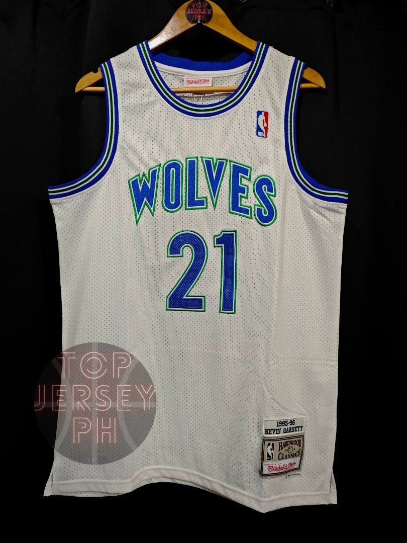 Kevin Garnett Minnesota Timberwolves Jersey (Category: Activewear) located in Manila. Submitted by topjerseyph (Listing ID 1439140991, Image 2). Description: Kevin Garnett Minnesota Timberwolves Throwback Jersey ₱1,350 only Available in small to 2XL High density embroidery 🪡 Premium quality Design also available Preorder 7-10 days COD nationwide 🚚 We ship worldwide 🌍 More jersey designs are available Send us a message to order 📩.