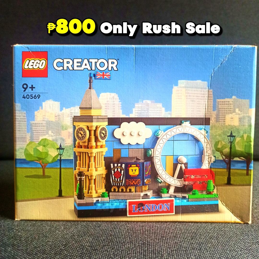 Lego London Postcard (Category: Toys & Games) located in Santa Rosa. Submitted by zaymend0za (Listing ID 1439121519, Image 1). Description: 🔥Rush selling Sealed Lego London Postcard __________________________________ 🤔What you get? ✅Original Sealed Lego London Postcard ✅ Item sealed. May binggot lang ung box pero it is all sealed. ✅ PM for sure buyer ONLY item is as is. __________________________________ ✅ Can do courier but buyer will shoulder