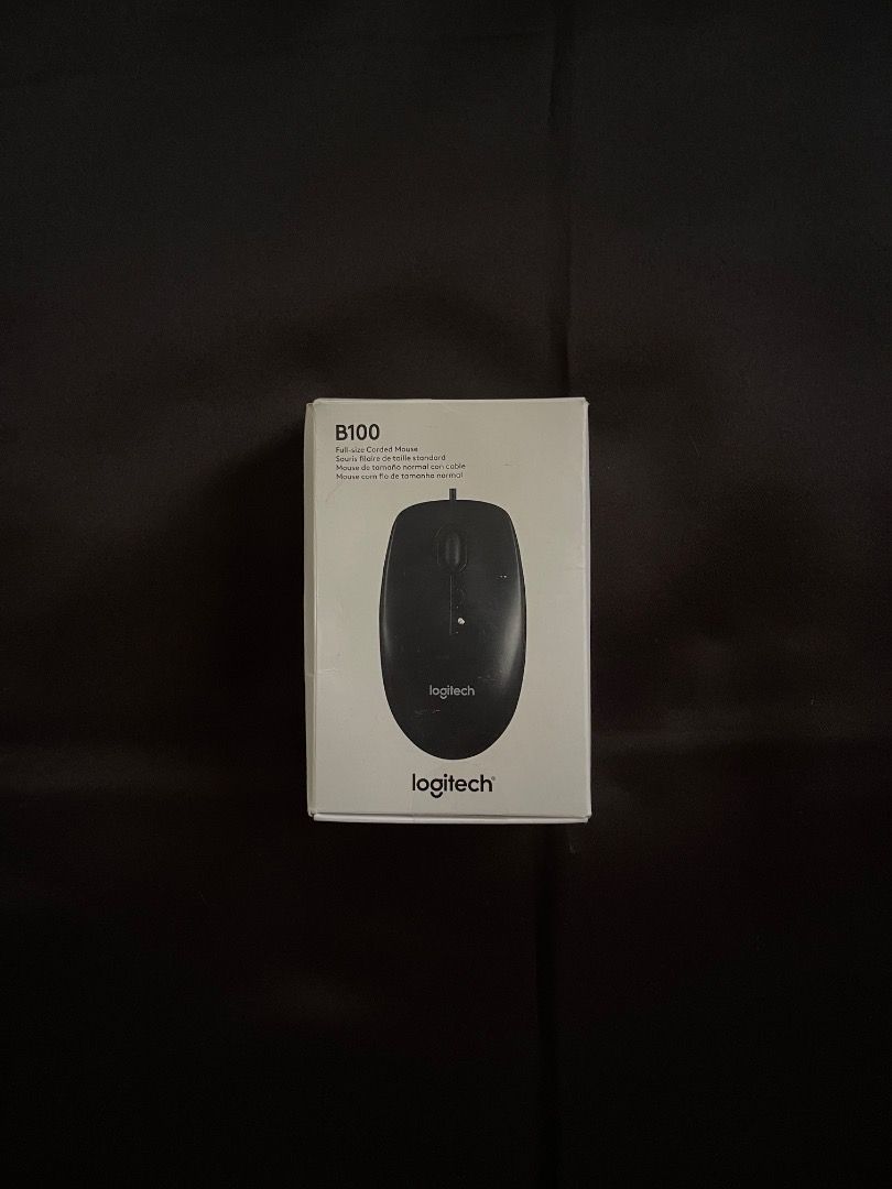 Logitech B100 Optical USB Mouse (Category: Mouse & Mousepads) located in Abucay. Submitted by konnie_kun (Listing ID 1439130191, Image 1). Description: Logitech B100 (Optical USB Mouse) (˶ᵔ ᵕ ᵔ˶) ₱100 (The price is already final, no last price) This logitech is brand new condition.🩶 DM me for more inquiries! RFS: Need funds for my dog’s medication Mode of Payment: GCash 📱 Mode of Delivery: J&T/Lalamove 🚚.