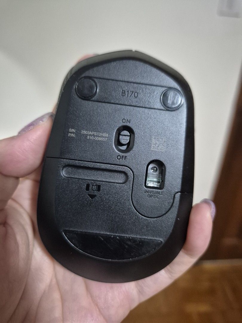 Logitech B170 Wireless Mouse - Black460403255973007361