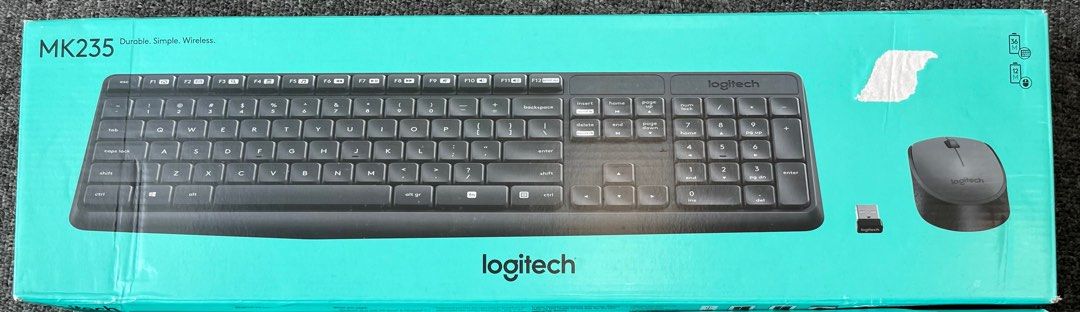 Logitech MK235 keyboard mouse wireless460284162894745600