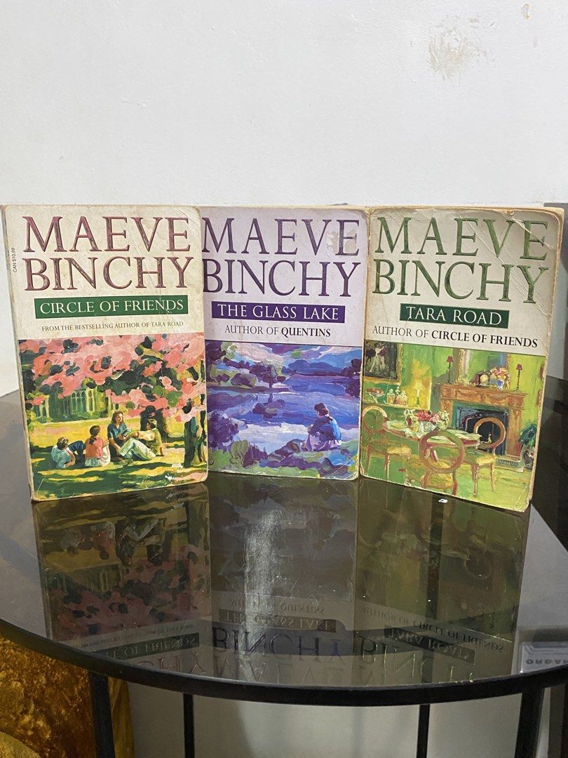 Maeve Binchy Books (take all) (Category: Storybooks) located in Cavite. Submitted by krabbypatty25 (Listing ID 1439207351, Image 2). Description: - Sold as set only - Tarnishing pages - Mass Market Paper Back - Collectibles - Negotiable - Shipping fee should be shouldered by the buyer Mode of Payment: Gcash, Maya, Bank Transfer Mode of Delivery: Lalamove, JnT, LBC.