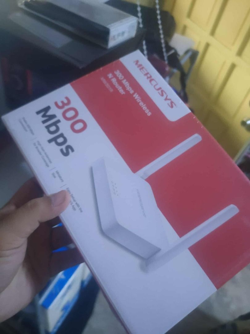 Mercusys MW301R 300Mbps Wireless N Router (Category: Networking) located in Santa Maria. Submitted by victorioustech (Listing ID 1439199938, Image 3). Description: 🌐 Affordable and reliable WiFi router for home and office use! Mercusys MW301R 300Mbps Wireless N Router 📶💻 ✅ 300Mbps Wireless Speed ✅ 2 High Gain 5dBi Antennas ✅ Wide WiFi Coverage ✅ Stable Internet Connection ✅ Easy Setup ✅ Compact and Simple Design ✅ Perfect for home, apartment, 