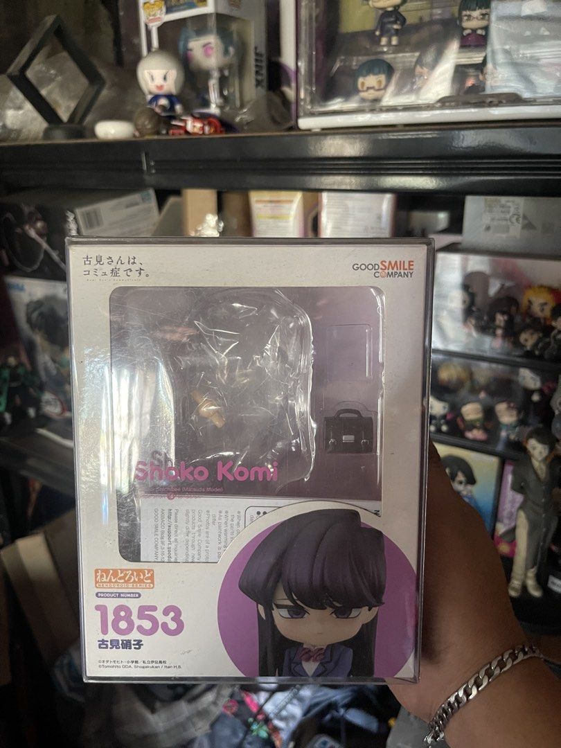 Nendoroid 1853 Shoko Komi (Category: Figurines & Statues) located in Cabuyao City. Submitted by apusa (Listing ID 1439164384, Image 3). Description: The figure is Complete and no issue Figure is kept in a dust proof case The box have a Boss Protector Can send more photo upon request Payment: GCash or Maya Shipping Lalamove or LBC COP.
