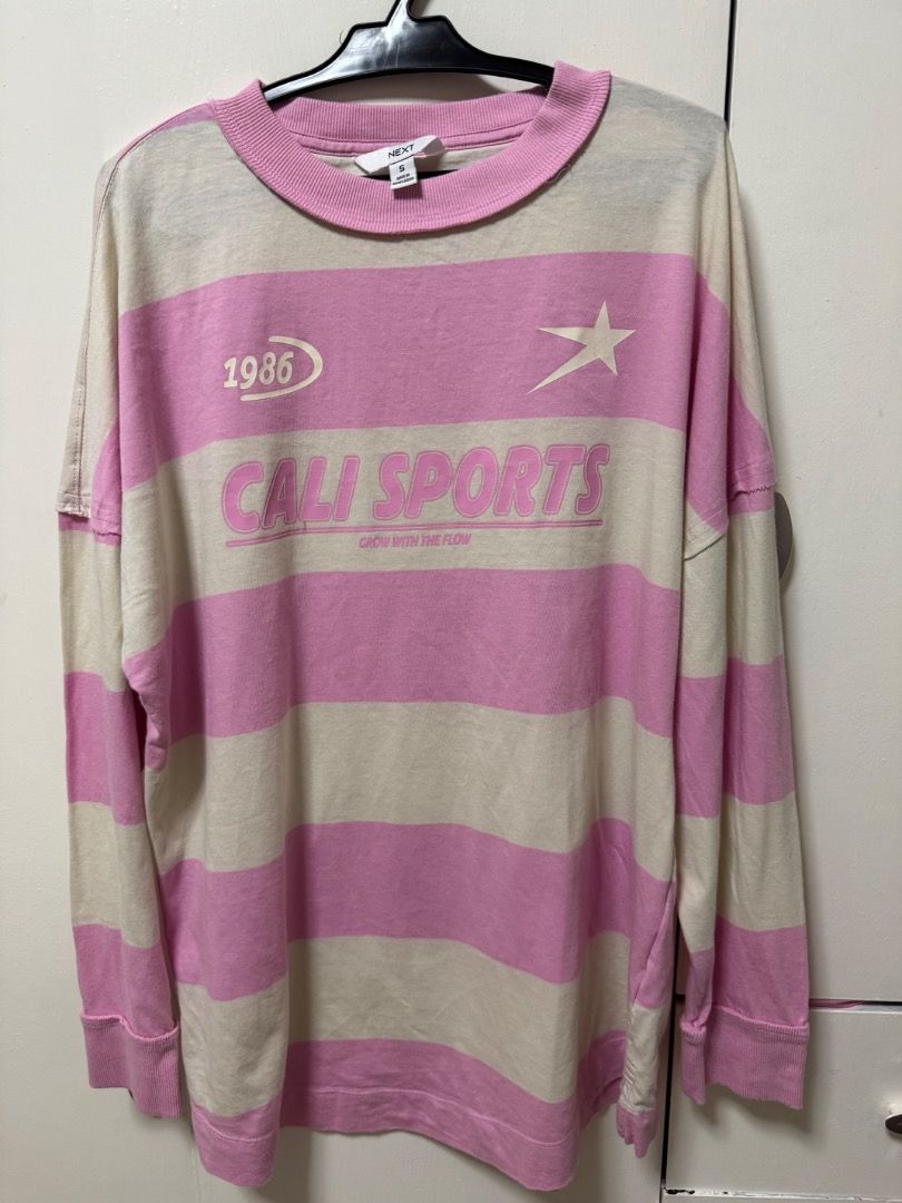 NEXT Cali Sport Jumper (Oversized) (Category: Longsleeves) located in Cavite. Submitted by royaleagle-7269 (Listing ID 1439197417, Image 1). Description: Never worn. No issue. Authentic Next brand..