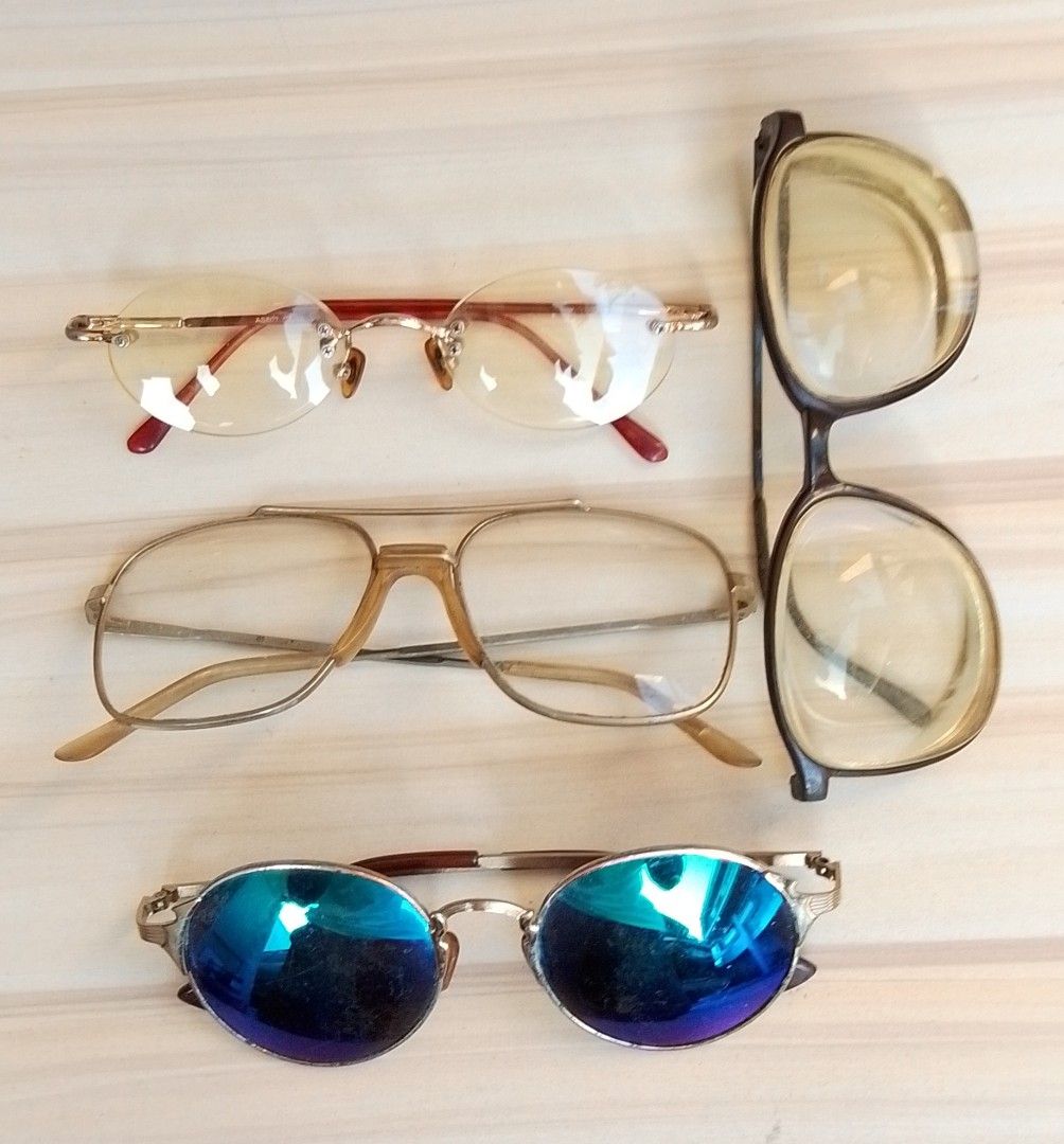 Old reading sunglasses as is take all 250 (Category: Sunglasses & Eyewear) located in Quezon City. Submitted by cjwstore (Listing ID 1439188572, Image 1). Description: check more photos QC area pick up.
