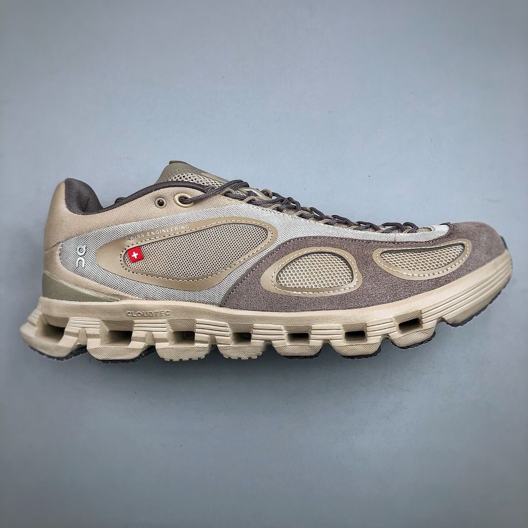 On Cloudnova Beige/Brown Swiss-Engineered Running Sneakers (Category: Sneakers) located in Singapore. Submitted by yannastorage1 (Listing ID 1439169156, Image 1). Description: .