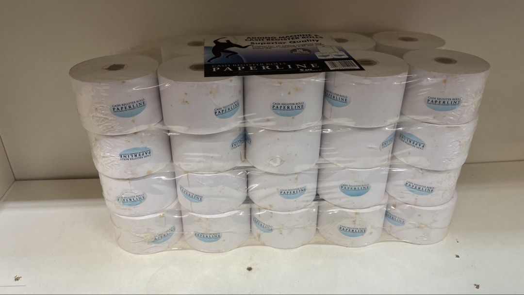Paperline Cash Register Rolls - New460192760600340481