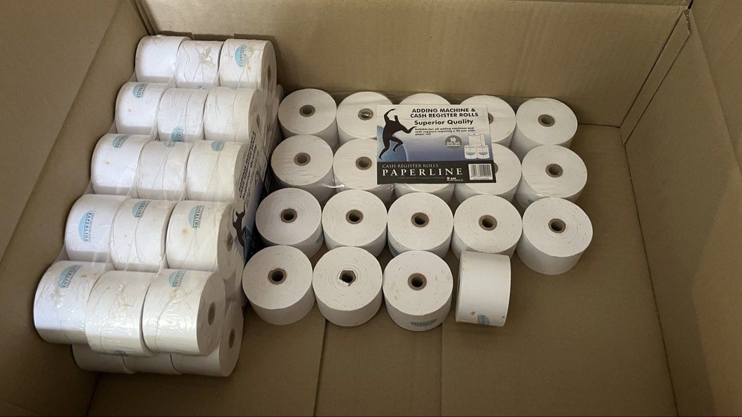 Paperline Cash Register Rolls - New460192760600340483