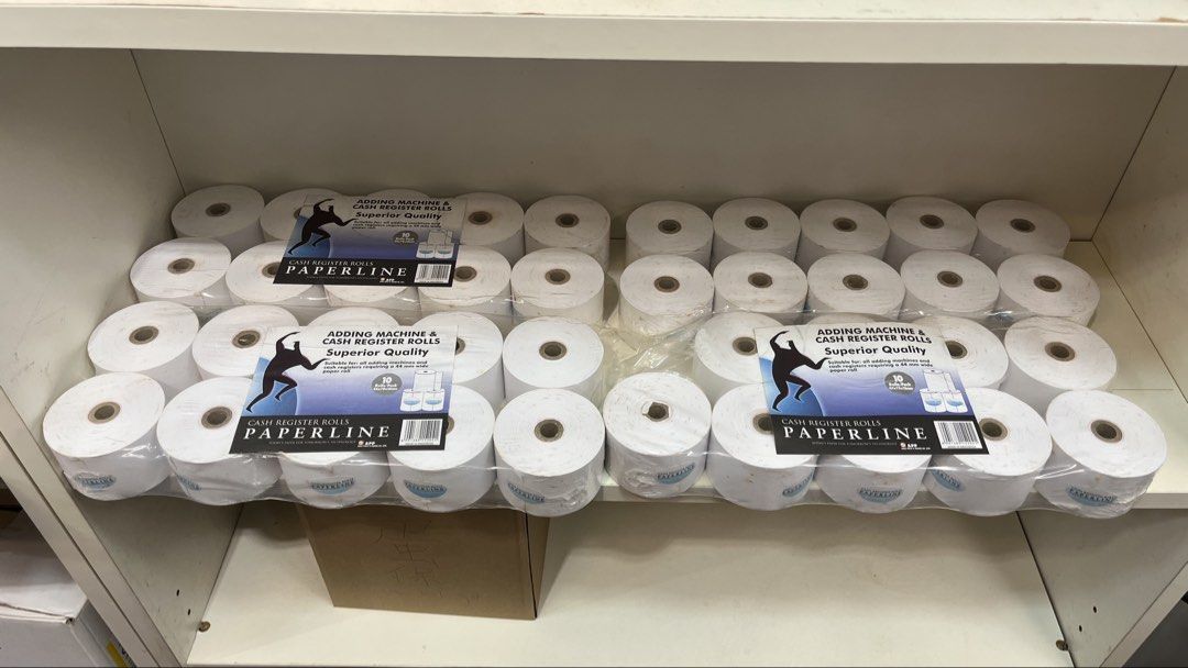 Paperline Cash Register Rolls - New460192760600340480