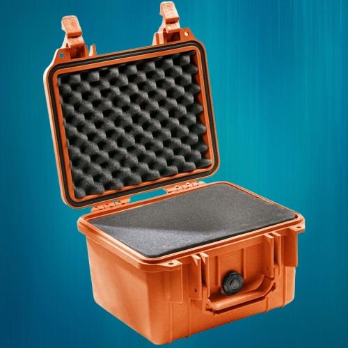 Pelican 1300 Case with Foam (Orange) (Category: Travel Essentials & Accessories) located in Manila. Submitted by franzgemzmerchandize1301 (Listing ID 1439128400, Image 3). Description: - Orange Pelican 1300 Case - Watertight and dustproof - Ultra high-impact copolymer construction - Includes foam - Automatic pressure equalization valve - Easy-open double-throw latches - Oversized handle.