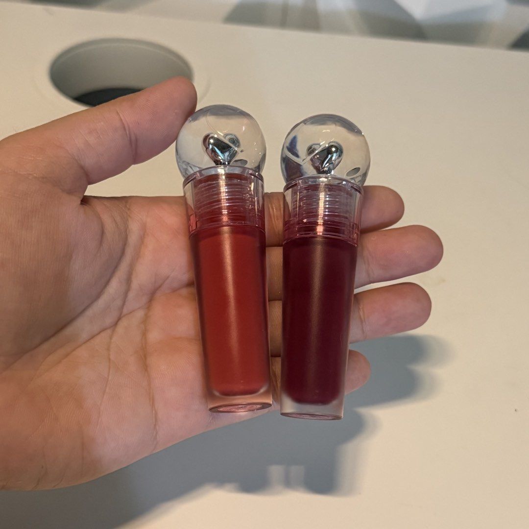 Peripera Lip Tints (Set) (Category: Makeup) located in Caloocan City. Submitted by blessedclothingph (Listing ID 1439150815, Image 2). Description: Swatched only. Both for only ₱500..