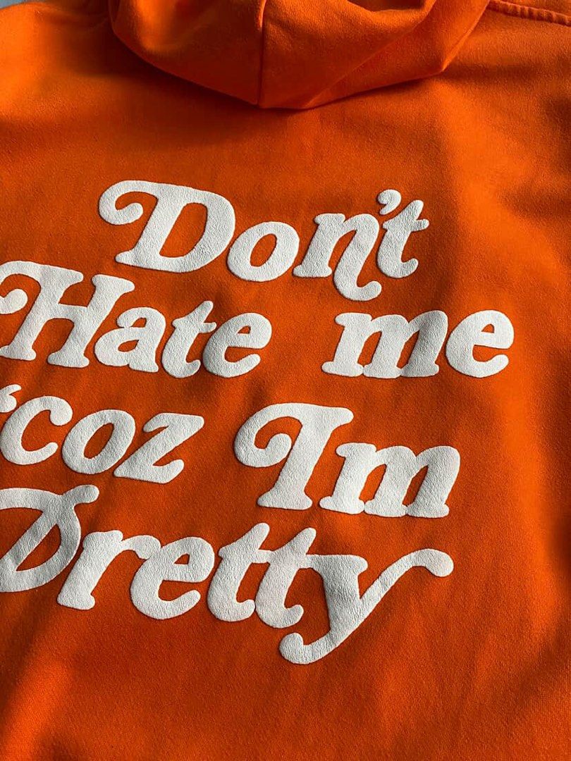 Prettiest Hoodie Orange XL (Category: Hoodies) located in Manila. Submitted by vinceez (Listing ID 1439199671, Image 1). Description: SIZE: XL NO ISSUE 10/10 CONDITION.