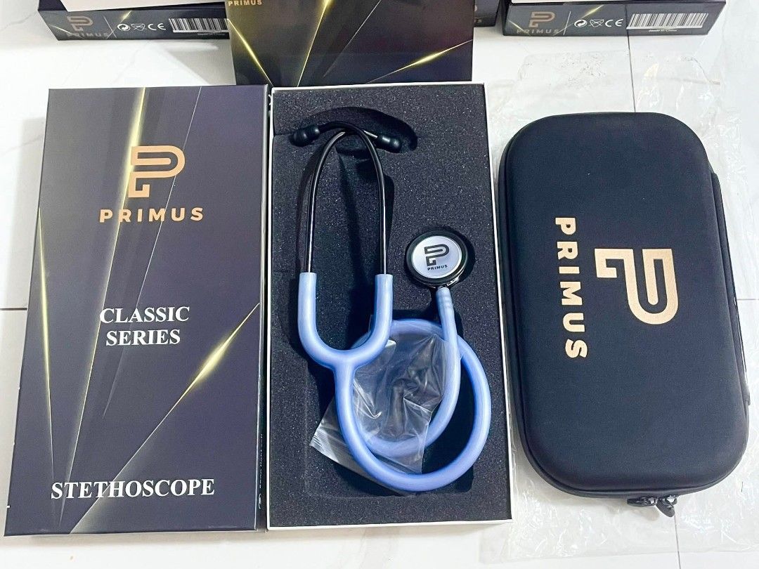 PRIMUS CLASSIC SERIES STETHOSCOPE (Category: Medical Supplies & Tools) located in Las Pinas. Submitted by deseyey (Listing ID 1439190790, Image 2). Description: Hi Future RN! I am Selling PRIMUS CLASSIC SERIES STETHOSCOPE ✅ BRAND NEW FRESH ✅ Perfect Investment para sa mga Student Nurses na mag duduty na sa area ✅ Litm* Quality, sobrang kapal ✅ Malakas Tunog ng Diaphragm at bell ✅ Hindi Masakit sa Tenga yung Earpiece ‼️ 3K - 4K to sa Online Apps. 