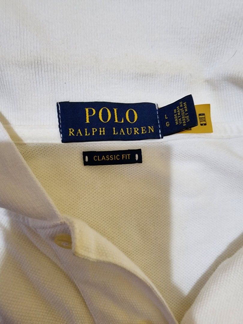 ralp lauren triple pony (Category: Tshirts & Polo Shirts ) located in Caloocan City. Submitted by danielwwx (Listing ID 1439134059, Image 3). Description: Good condition 10/10.