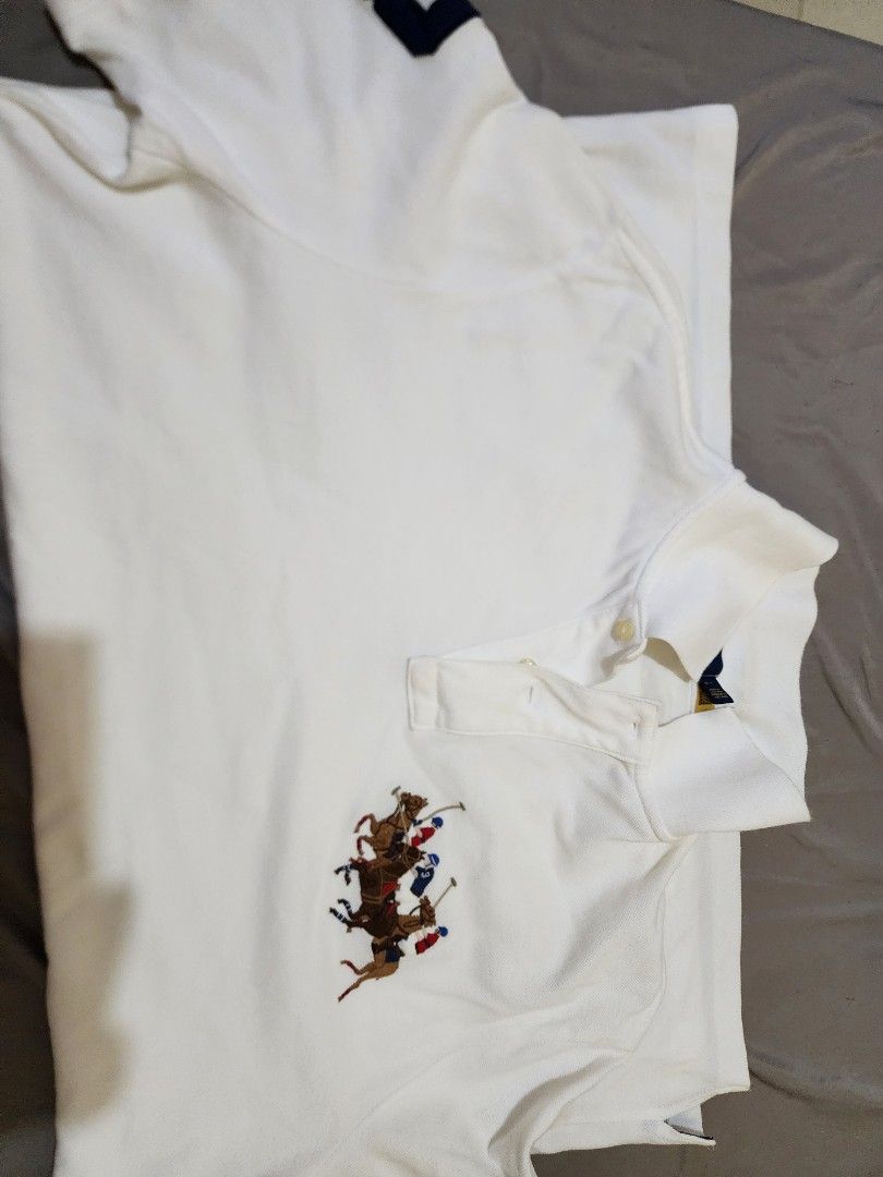 ralp lauren triple pony (Category: Tshirts & Polo Shirts ) located in Caloocan City. Submitted by danielwwx (Listing ID 1439134059, Image 1). Description: Good condition 10/10.