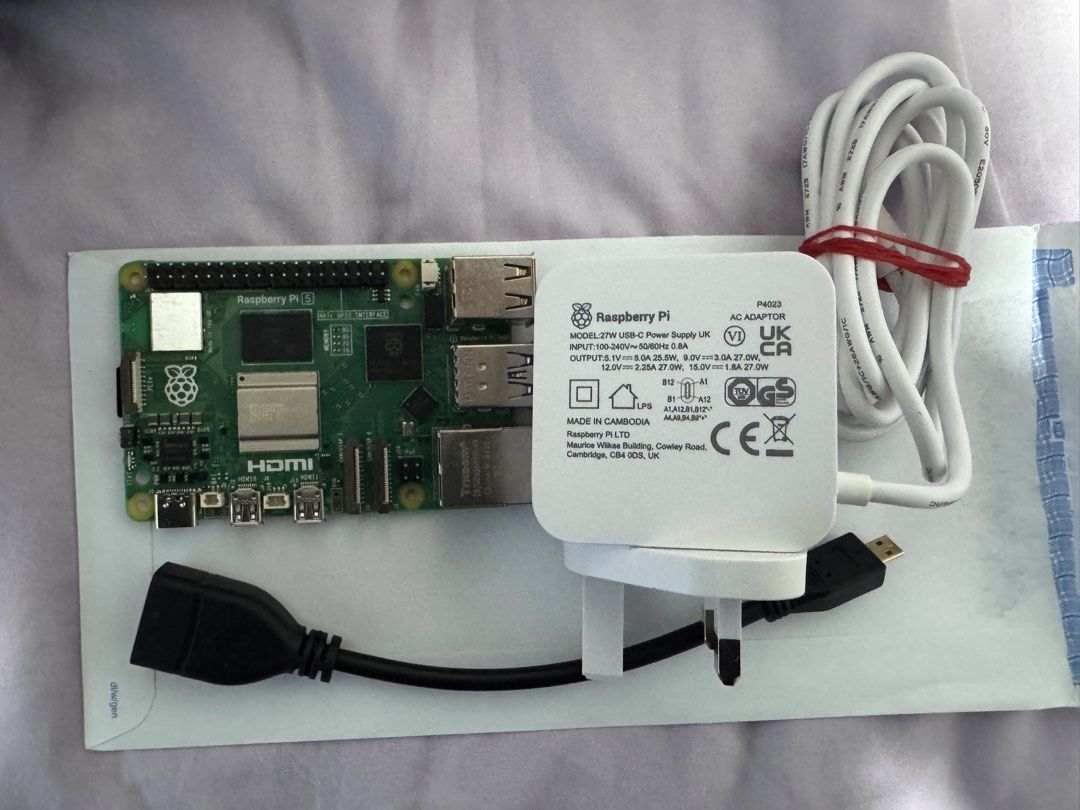 Raspberry Pi 5 8gb with Accessories460519930048686080