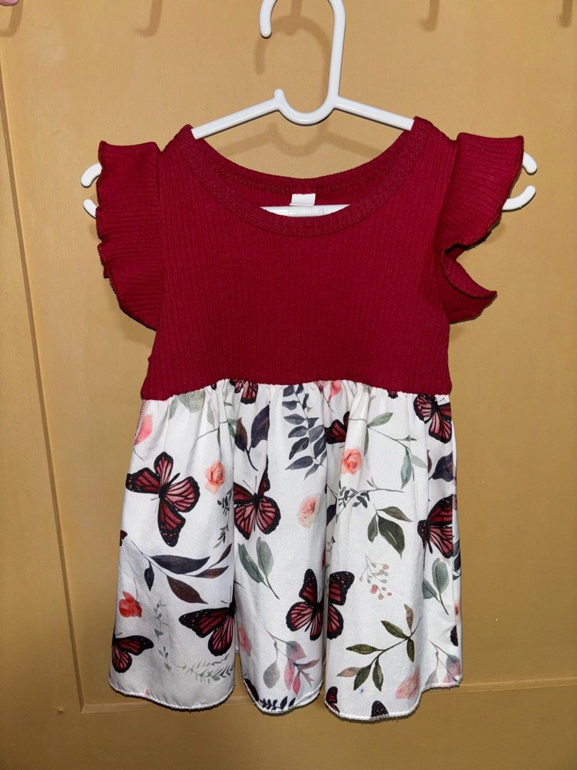 Red Baby Dress (Category: Babies & Kids Fashion) located in Manila. Submitted by shopiness___ (Listing ID 1439246525, Image 1). Description: .